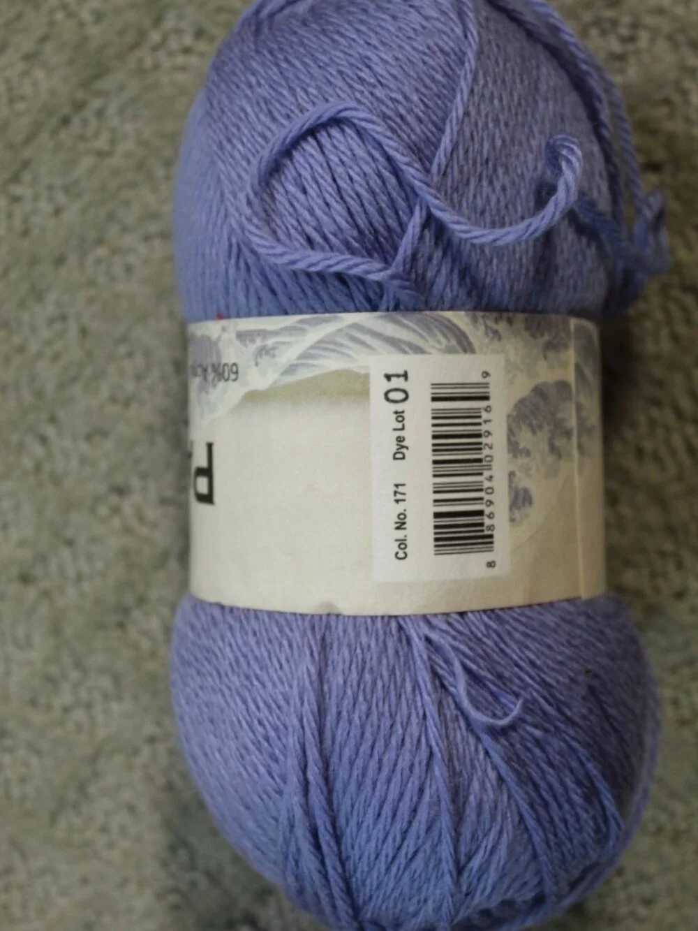 Lot of 3 Yarn Skeins Mixed Brands & Materials Pink, Purple, Red